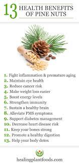 13 Wonderful Health Benefits Of Pine Nuts Healing Plant Foods Nuts Health Benefits Healthy Food Facts Healthy Food Choices