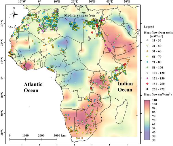Geothermal renewable energy prospects of the African continent using GIS | Geothermal Energy | Springer Nature Link