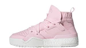 Alexander wang women shoes nadia black leather open toe sandal with buckle. Adidas X Alexander Wang Bball Pink White Where To Buy Db2718 The Sole Womens