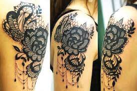 Tattoo Marco Manzo Pesquisa Google Lace Tattoo Feminine Tattoos Sleeve Tattoos