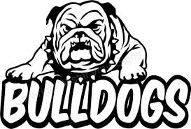 Fulton Independent School Bulldog Mascot Football Coloring Pages Bulldog