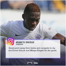 Mbaye diagne (sen) currently plays for süper lig club galatasaray. Kasimpasa S Kenneth Omeruo Hails Eduok Diagne Goal Com