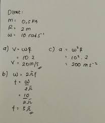 Balok a yang bermassa 3 kg diletakkan di atas meja kemudian diikat tali yang menghubungkan balok b dengan massa 2 kg melalui sebuah katrol seperti yang diperlihatkan pada gambar di bawah ini. Sebuah Benda Bermassa 0 5 Kg Diikat Dengan Tali Sepanjang 2 M Benda Tersebut Diputar Dengan Brainly Co Id