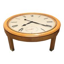 It can be used as a coffee table, round sofa table, end table, cocktail table, office table, etc. Howard Miller Clock Coffee Table Design Plus Gallery