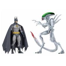 Batman Vs Alien Action Figure 2 Pack Entertainment Earth Alien Action Figures Batman Vs Alien Batman Versus