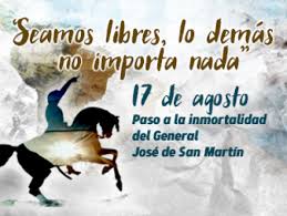 El 17 de agosto de 1984, antonio portillo, jorge cabrera, carlos romero, alberto garcilazo, carlos y enrique ramirez entre otros se reunieron fundando la. Biblioteca Escuela N 1 De 8 Chacabuco 17 De Agosto Aniversario Del Fallecimiento Del General Jose De San Martin