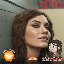 Sally Face: Larry Johnson Cosplay Brown Contact Lenses