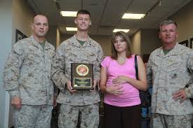 From left to right) Col. Andrew Shorter, the commanding