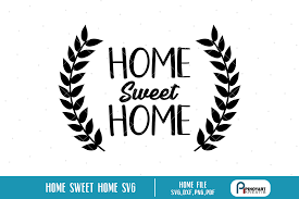 Free Free 216 Printable Home Sweet Home Svg SVG PNG EPS DXF File