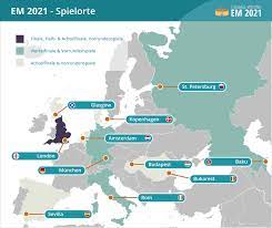 Die mannschaft von trainer kasper hjulmand trifft im ersten spiel der gruppe b auf finnland. Em Spielorte 2021 Die 11 Orte Stadien Der Euro 2020