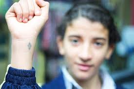 This tattoo looks like a cross over between the ancient egyptian cross tattoo and the christian cross tattoo. See How Christians In Egypt Show Their Love For The Cross With This Simple Tattoo Open Doors Usa Open Doors Usa