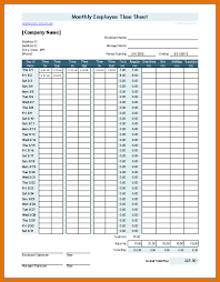 Editable Monthly Employee Attendance Time Sheet With Blue Table And Orange Border List Thogati Timesheet Template Attendance Sheet Time Sheet Printable