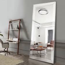 Carson carrington salmijarvi wide frame full length floor mirror with standing. Neutypechic Full Length Beveled Floor Mirror 70x30 Overstock 29801218