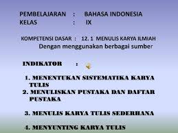 Ringkasan materi bahasa indonesia kelas 9 semester ganjil. Ppt Pembelajaran Bahasa Indonesia Kelas Ix Powerpoint Presentation Id 7037802