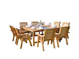 3 year warranty and best prices price includes shipping Dales 1 6m Square Garden Table Set Riverco