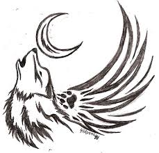 Image Result For Drawn Images Of Howling Wolves Howling Wolf Tattoo Small Wolf Tattoo Wolf Tattoo Design