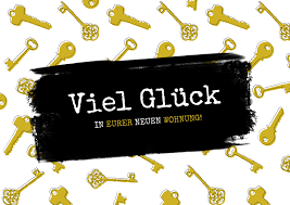 Eine neue, schöne und erschwingliche wohnung zu finden, muss kein ding der unmöglichkeit sein. Gluckwunschkarte Zur Neuen Wohnung Schlussel Kaartje2go