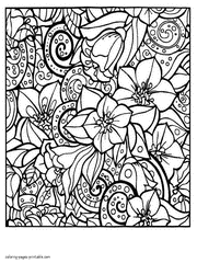 The spruce / wenjia tang take a break and have some fun with this collection of free, printable co. 54 Abstract Coloring Pages For Adults