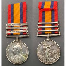 A Collection of Medals for the Boer War