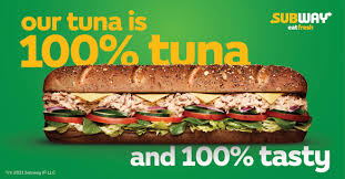 The subway menu offers a wide range of sandwiches, salads and wraps. Home
