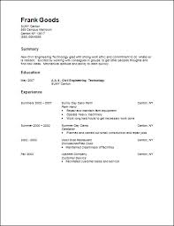 How to write a resume for general manager job: Sample Resumes Suny Canton