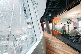 a tour of wework fulton center new york landmarks fulton center landmark buildings