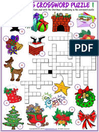 No pencil or eraser required! Christmas Vocabulary Esl Crossword Puzzle Worksheets For Kids Pdf Pdf Seasonal Traditions Christmas