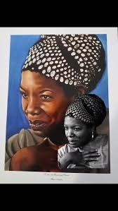 The Dreamer, "Dare to let your dreams reach beyond you” is a quote by Maya  Angelou. , Painting this piece from a black and white photo allowed me to  reach in a space of color that was not visible to ...