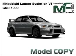 Mitsubishi Lancer Evolution Vi Gsr 1999 3d Model Model Copy Mitsubishi Lancer Evolution Mitsubishi Lancer Mitsubishi