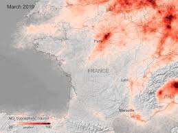France has a total land area of 547,030 square kilometers (211,208 square miles) and a coastline of paris, the capital city, is the largest city in france and europe (excluding russia), and accommodates. Esa Coronavirus Lockdown Leading To Drop In Pollution Across Europe