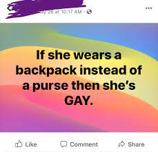 What does backpack mean sexually