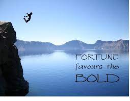 Fortune Favours The Bold A Bus And Us