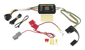 Curt T Connector Vehicle Wiring Harness With 4 Pole Flat Trailer Connector Curt Custom Fit Vehicle Wiring C55367