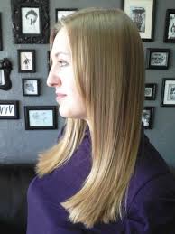 Cascade or layered hair is an interesting and popular haircut, which is chosen by women of different ages. Sasha S One Length Haircut With Face Framing Layers Side Bangs One Length Haircuts Hair Styles Hair