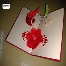Check out our pop up greeting card selection for the very best in unique or custom, handmade pieces from our greeting cards shops. Flowers 3d Greeting Cards 3d Pop Up Greeting Cards 3d Cards Handmade Cards Paper Craft Global Sources
