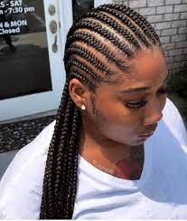 Pin By Diamond On Hairstyles Scalp Braids With Weave Braided Hairstyles Scalp Braids