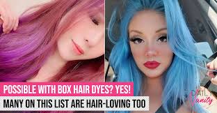 Blonde hair colors, and generally warm hair dyes are the best for hiding thinning hair thinning, fine hair is bout 2 thousandth of an inch (2 mil or points) thinner than regular or strong hair. 15 Best Diy Box Hair Dyes That Offer Great Colour And Little Damage According To Online Reviewers Daily Vanity