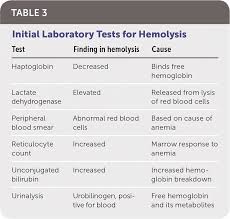 Hemolytic Anemia Evaluation And Differential Diagnosis American Family Physician