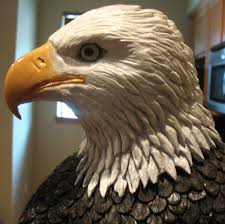 Maple Bald Eagle Chainsaw Wood Carving Wood Carving Patterns Chainsaw Carving