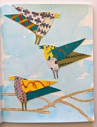 Pick any picture or image that. How To Make A Whimsical Collaged Bird Cloth Paper Scissors Paper Collage Art Collage Art Projects Bird Art