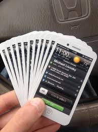 Printed business cards are still an important business tool. A Collection Of Unique Iphone Business Card Designs
