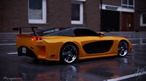 Desk · bugatti veyron · tokyo drift mazda veilside rx7. Artstation Han S Mazda Rx7 Veilside Rose