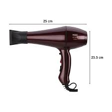 Dry hair can also be styled and set with a curling iron. Buy Wahl Super Dry Turbo 2 Setting Hair Dryer Ergonomic Design 05439 1024 Maroon Online Croma