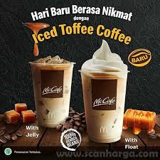 Menu Minuman Baru Mcd Iced Toffee Coffee Scanharga