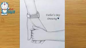Today is monday and we're. Father S Day Drawing With Pencil Sketch For Beginners Babalar Gunu Cizim Art Video Youtube