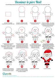L'activité du mercredi : Dessiner le Père Noël en 10 étapes - GraphiCK-Kids
