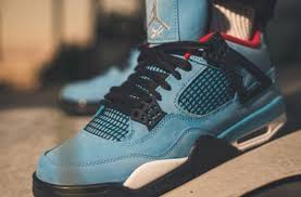 Travis scott x nike air max 270 react. On Feet Look At The Travis Scott X Air Jordan 4 Cactus Jack Houston Oilers Kicksonfire Com