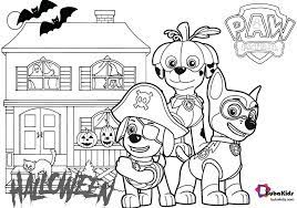 Paw patrol coloring pages will help your child focus on details, develop creativity, . Paw Patrol Halloween Haunted House Coloring Pages Haunted House Paw Patrol Hauntedhouse P In 2021 Cartoon Coloring Pages Halloween Haunted Houses Halloween Haunt
