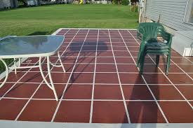 Painted Patio Pavers Painted Patio Patio Tiles Cement Patio