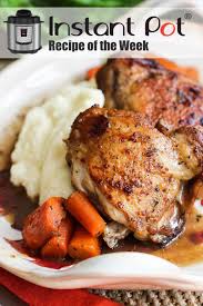 Instant Pot Honey Balsamic Chicken With Carrots Recipe Honey Balsamic Chicken Instant Pot Dinner Recipes Instant Pot Recipes Chicken
